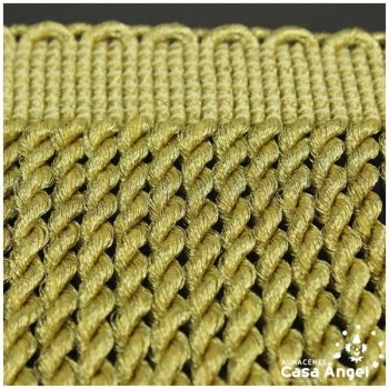 FLECO RAPACEJO METALIZADO ORO 15cm