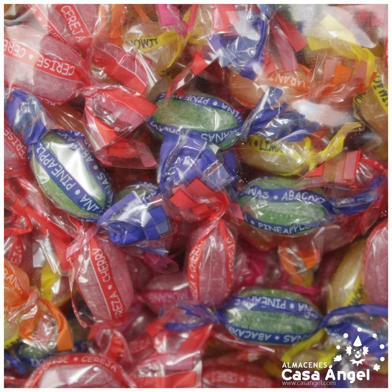 CARAMELO DURO SABOR FRUTA DOBLE LAZO SIN GLUTEN 1Kg