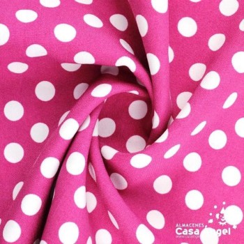 STRECH ESTAMPADO LUNARES BULERÍAS ANCHO 150cm
