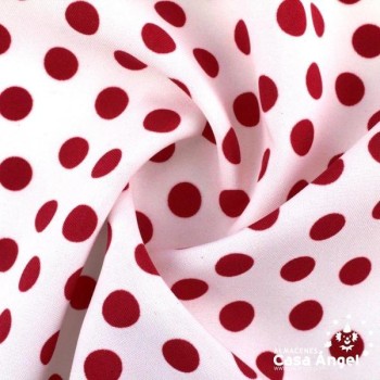 STRECH ESTAMPADO LUNARES BULERÍAS ANCHO 150cm