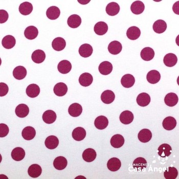 STRECH ESTAMPADO LUNARES BULERÍAS ANCHO 150cm