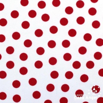 STRECH ESTAMPADO LUNARES BULERÍAS ANCHO 150cm