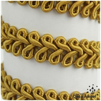GALÓN TORMES RAYÓN BORDADO ESPIGA 12mm