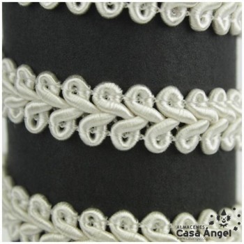 GALÓN TORMES RAYÓN BORDADO ESPIGA 12mm