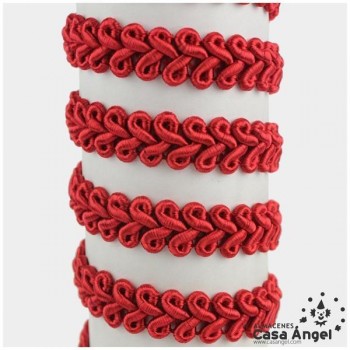 GALÓN TORMES RAYÓN BORDADO ESPIGA 12mm