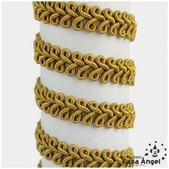 GALÓN TORMES RAYÓN BORDADO ESPIGA 12mm