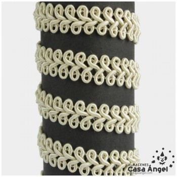 GALÓN TORMES RAYÓN BORDADO ESPIGA 12mm