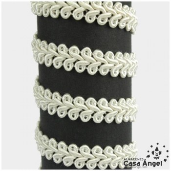 GALÓN TORMES RAYÓN BORDADO ESPIGA 12mm