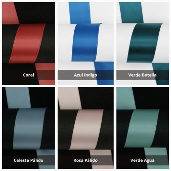 CINTA SATÉN EN VARIOS COLORES 39mm