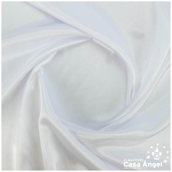 CRESPÓN BLANCO LISO SERIE SORAYA 150cm