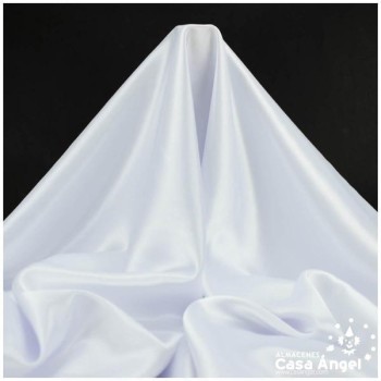 CRESPÓN BLANCO LISO SERIE SORAYA 150cm