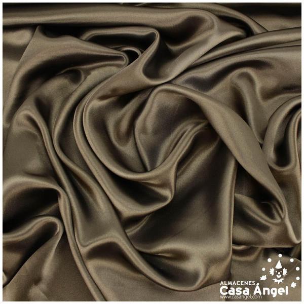 CRESPÓN MARRÓN LISO SERIE SORAYA 150cm
