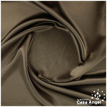 CRESPÓN MARRÓN LISO SERIE SORAYA 150cm