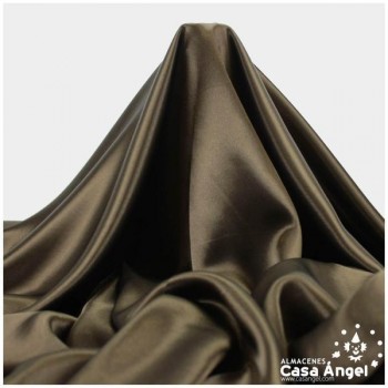 CRESPÓN MARRÓN LISO SERIE SORAYA 150cm