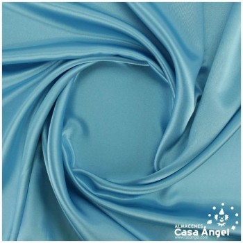 CRESPÓN TURQUESA LISO SERIE SORAYA 150cm