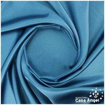 CRESPÓN AZUL PETRÓLEO LISO SERIE SORAYA 150cm