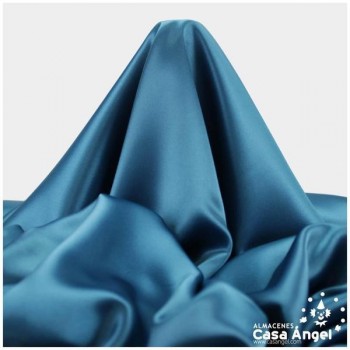 CRESPÓN AZUL PETRÓLEO LISO SERIE SORAYA 150cm