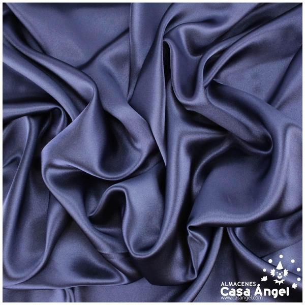 CRESPÓN AZUL MARINO LISO SERIE SORAYA 150cm