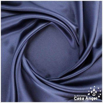 CRESPÓN AZUL MARINO LISO SERIE SORAYA 150cm