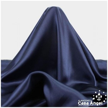 CRESPÓN AZUL MARINO LISO SERIE SORAYA 150cm