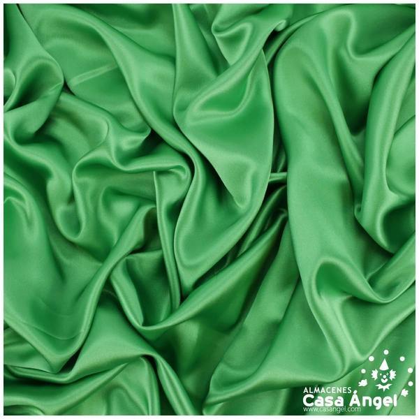 CRESPÓN VERDE BILLAR LISO SERIE SORAYA 150cm