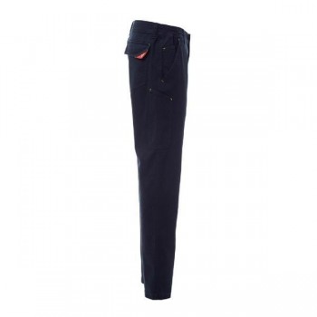 PANTALÓN ELÁSTICO AZUL MARINO CON TRABILLAS POWER STRETCH PAYPER