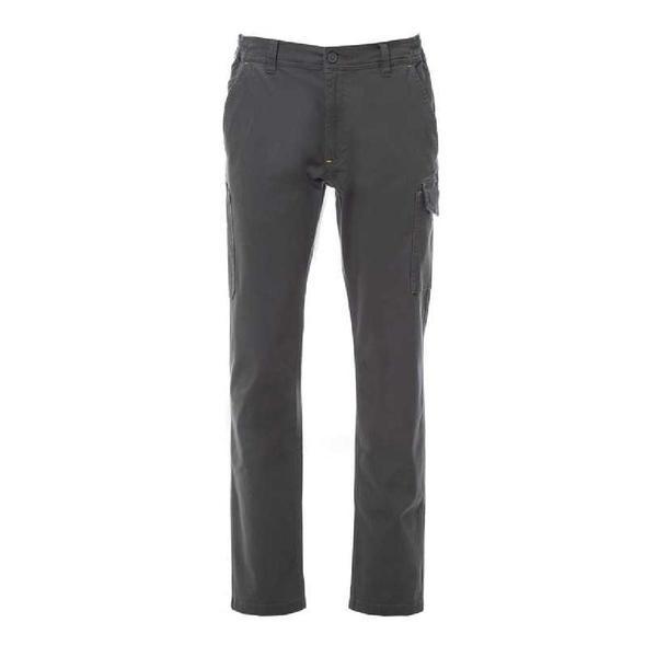 PANTALÓN ELÁSTICO GRIS CON TRABILLAS POWER STRETCH PAYPER