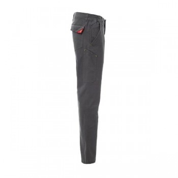 PANTALÓN ELÁSTICO GRIS CON TRABILLAS POWER STRETCH PAYPER
