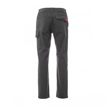 PANTALÓN ELÁSTICO GRIS CON TRABILLAS POWER STRETCH PAYPER