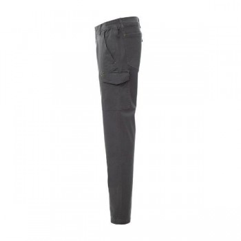 PANTALÓN ELÁSTICO GRIS CON TRABILLAS POWER STRETCH PAYPER