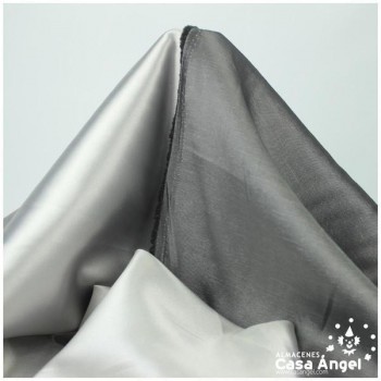 TEJIDO REVERSIBLE ELÁSTICO PLATEADO SERIE JUNO 145cm
