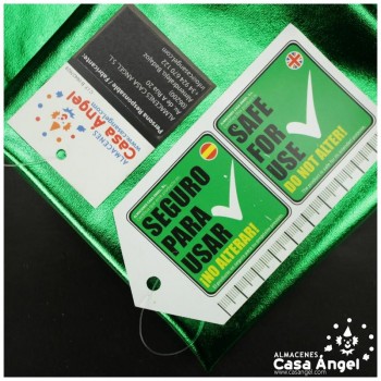 LYCRA VERDE FOIL EXTRABRILLO 150cm