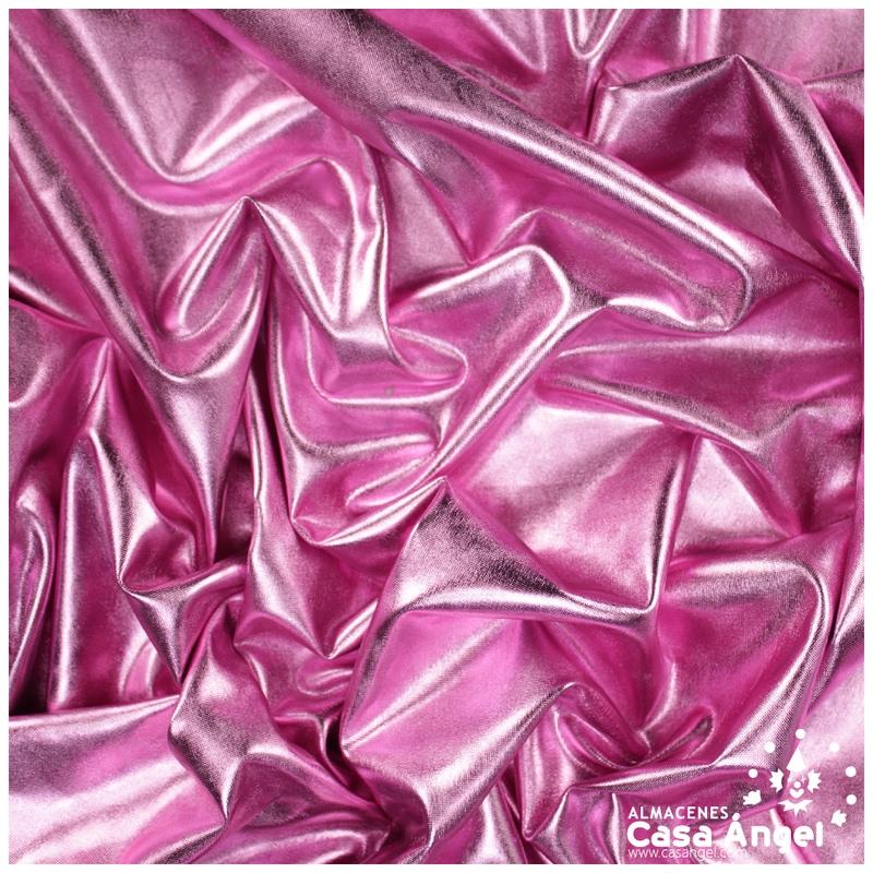 LYCRA ROSA FOIL EXTRABRILLO 150cm