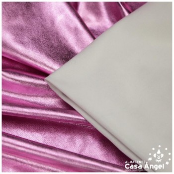 LYCRA ROSA FOIL EXTRABRILLO 150cm