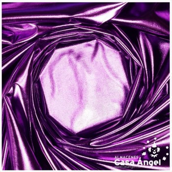 LYCRA MORADA FOIL EXTRABRILLO 150cm