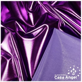 LYCRA MORADA FOIL EXTRABRILLO 150cm