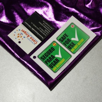 LYCRA MORADA FOIL EXTRABRILLO 150cm