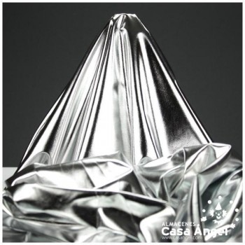 LYCRA PLATA FOIL EXTRABRILLO 150cm