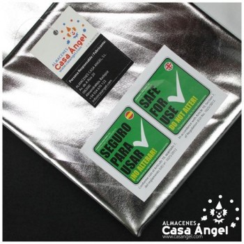 LYCRA PLATA FOIL EXTRABRILLO 150cm