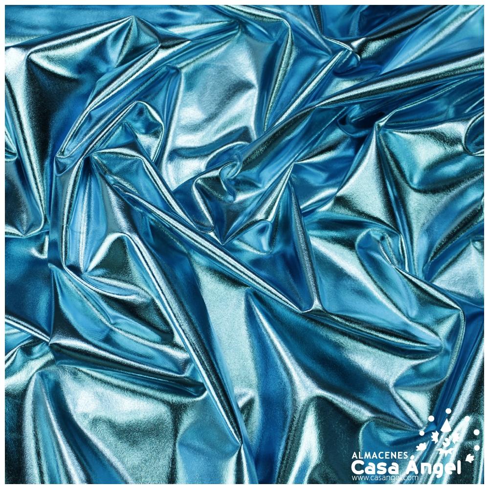 LYCRA CELESTE FOIL EXTRABRILLO 150cm