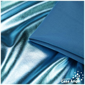 LYCRA CELESTE FOIL EXTRABRILLO 150cm