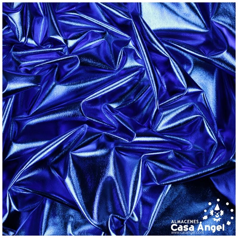 LYCRA AZUL FOIL EXTRABRILLO 150cm