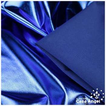 LYCRA AZUL FOIL EXTRABRILLO 150cm