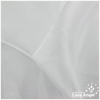 ORGANZA BLANCO CRISTAL SERIE PAOLA 150cm