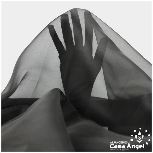ORGANZA NEGRA CRISTAL SERIE PAOLA 150cm