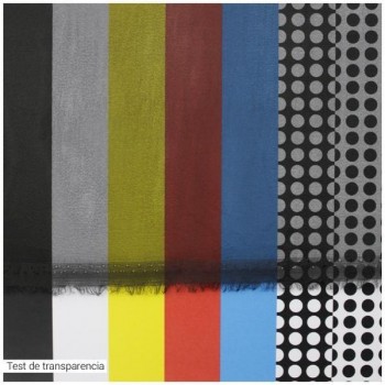 ORGANZA NEGRA CRISTAL SERIE PAOLA 150cm