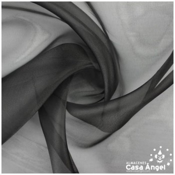 ORGANZA NEGRA CRISTAL SERIE PAOLA 150cm