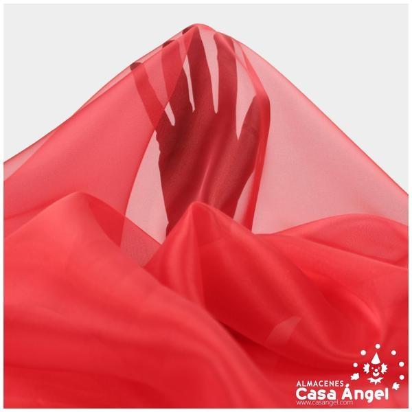 ORGANZA ROJO CRISTAL SERIE PAOLA 150cm