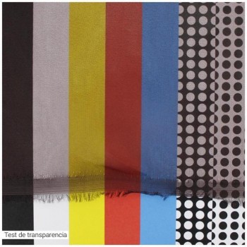 ORGANZA MARRÓN CRISTAL SERIE PAOLA 150cm