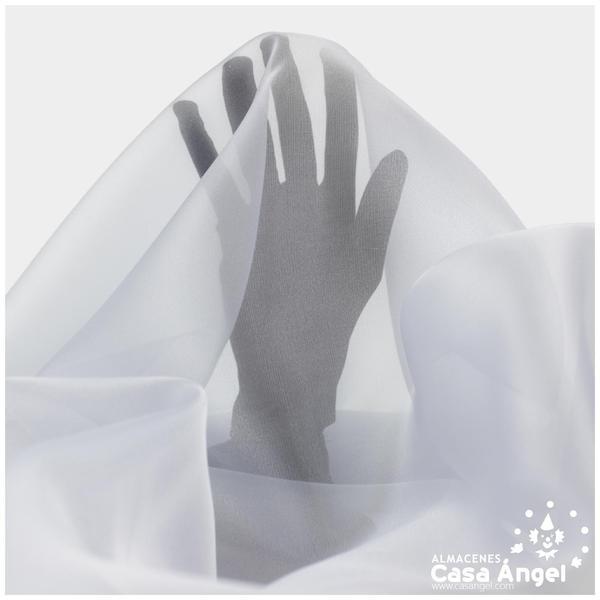 ORGANZA PLATA CRISTAL SERIE PAOLA 150cm